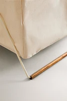 CORBEILLE DOUBLE PLIABLE POUR VÊTEMENTS