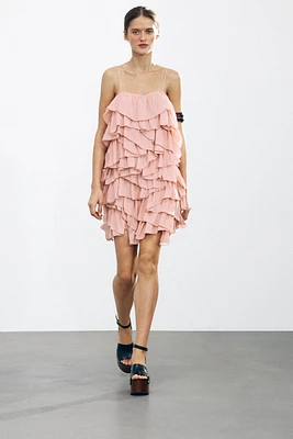 RUFFLED DRESS ZW COLLECTION