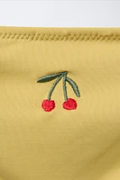 2-6 YEARS/ CHERRY SWIM BOTTOMS