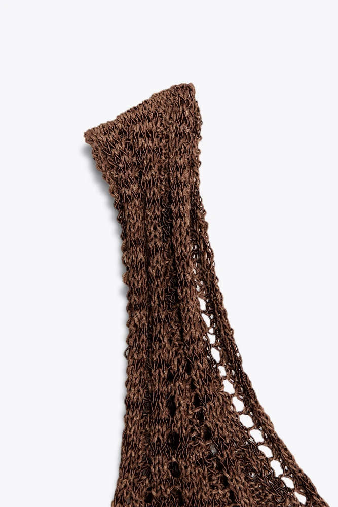POINTELLE KNIT TOP