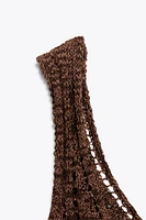 POINTELLE KNIT TOP