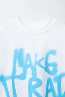 LABEL PRINT T-SHIRT