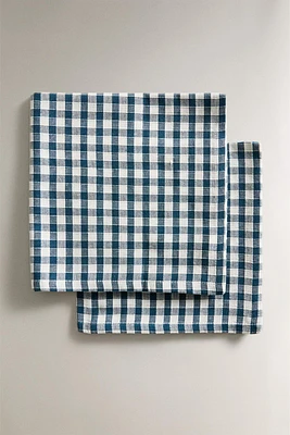 GINGHAM COTTON NAPKINS