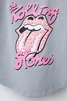 T-SHIRT HEAVY EFFET DÉLAVÉ ROLLING STONES ©