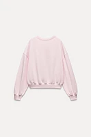 BASIC PLUSH SWEATSHIRT