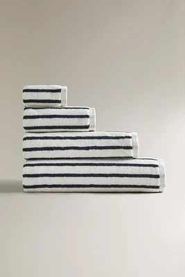HIGH GSM STRIPED BATH TOWEL