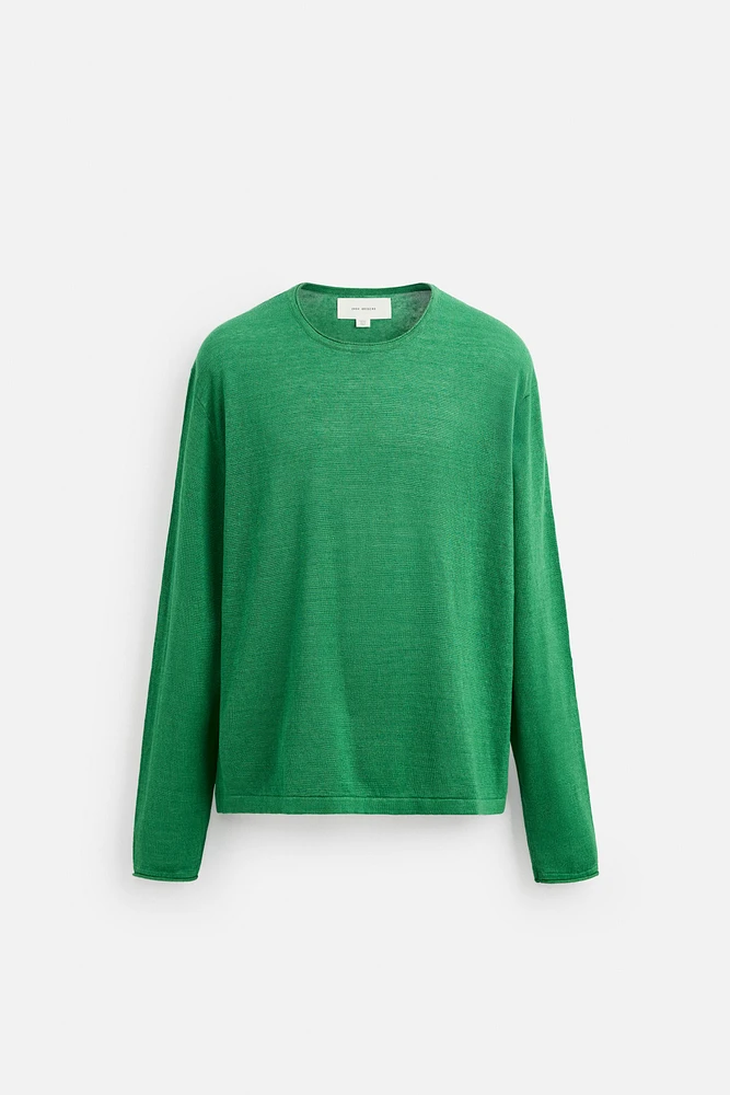 LIGHTWEIGHT 100% HEMP SWEATER