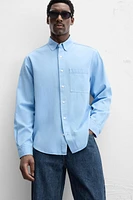 CHEMISE EN LYOCELL ET COTON