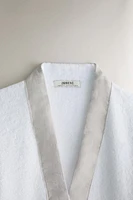 COTTON LINEN BATHROBE (420 GXM²)