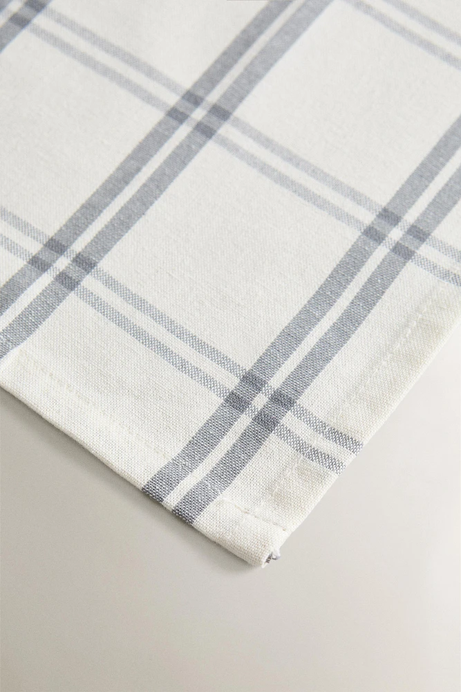 CHECK COTTON NAPKINS