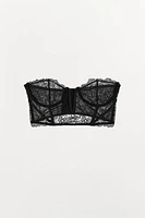 LACE UNDERWIRE CORSET