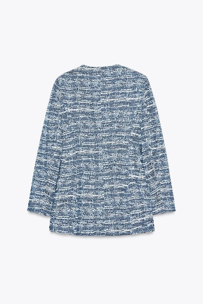 VESTE LONGUE STRUCTURÉE
