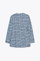 VESTE LONGUE STRUCTURÉE