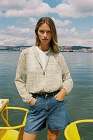 FLOWY ORGANZA JACKET