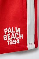 TEXT BAND SHORTS