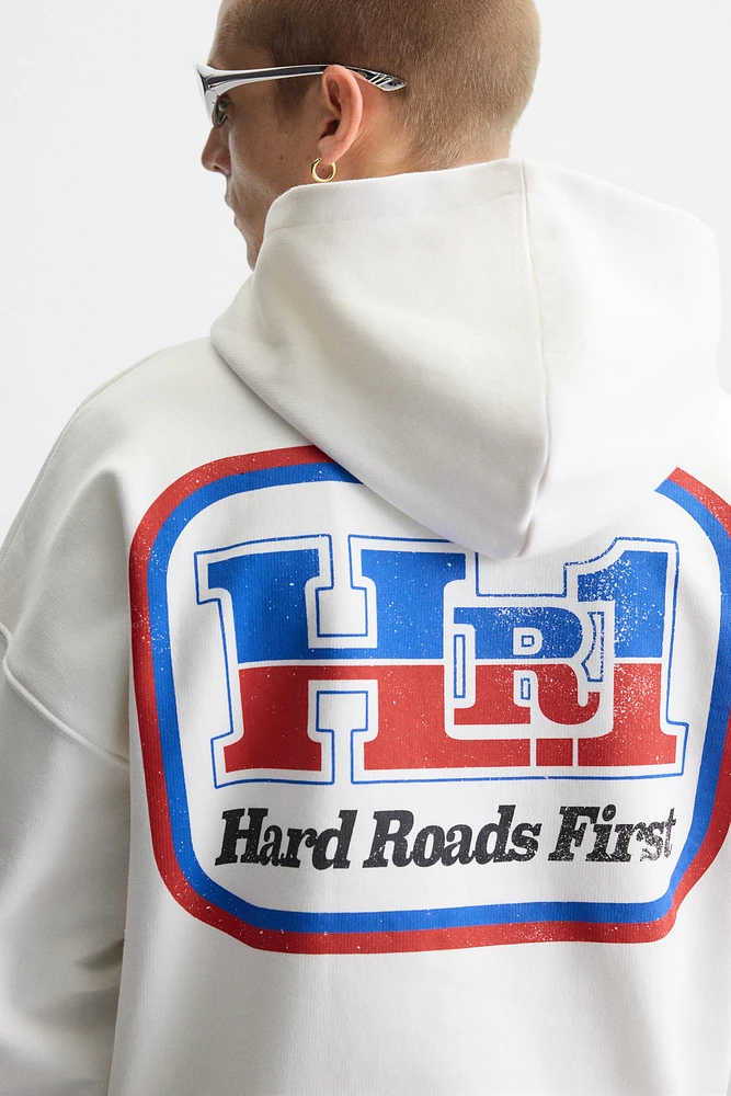 RACING PRINT HOODIE