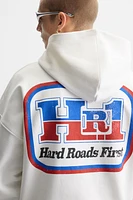 RACING PRINT HOODIE