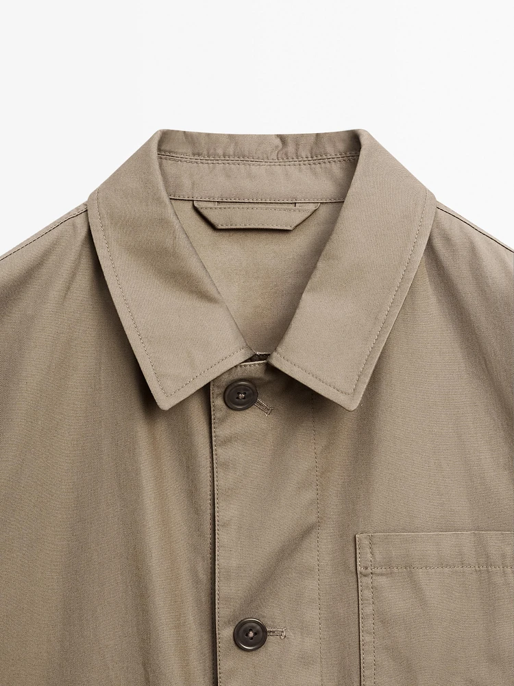 Veste avec poches 100 % coton