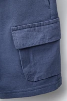 PLUSH CARGO SHORTS