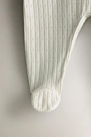 RIBBED NEWBORN BABY SET