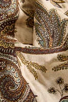 FLORAL JACQUARD BLANKET