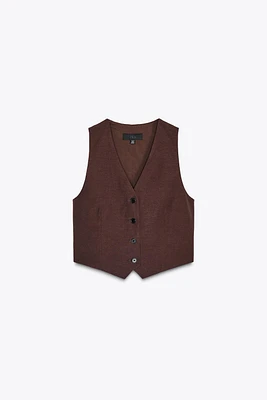 CUT OUT BACK VEST