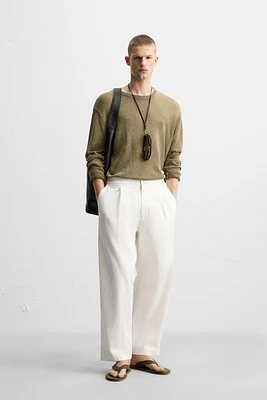 SEMI-SHEER RELAXED FIT SWEATER