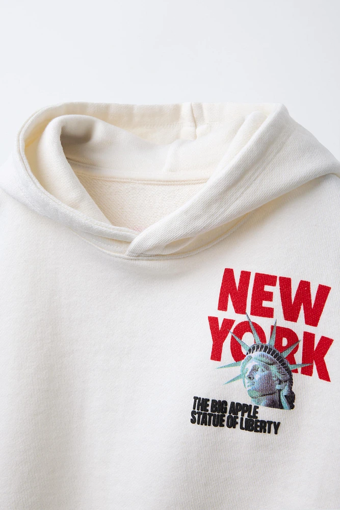 PRINTED HOODIE