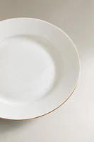 ASSIETTE À PAIN PORCELAINE BONE CHINA BORD