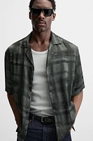 CHEMISE À IMPRIMÉ ABSTRAIT