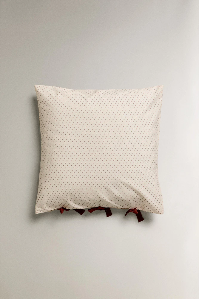 TAIE D’OREILLER ENFANT MINI-FLEUR