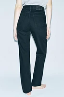 JEAN COLLECTION ZW COUPE ÉTROITE À TAILLE HAUTE