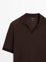 Polo en maille 100 % coton
