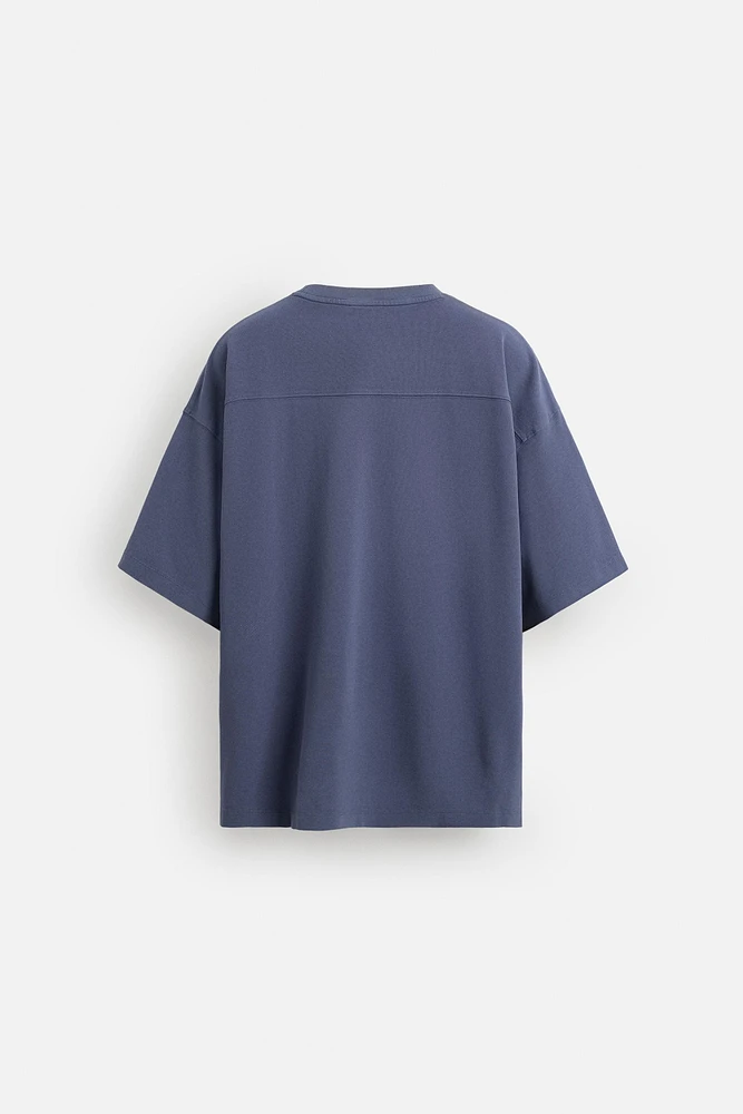 WASHED STRUCTURE T-SHIRT