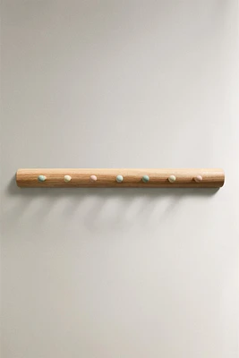 PORTEMANTEAU MURAL ENFANT MULTICOLORE