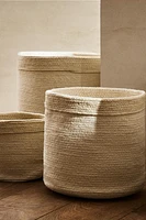 ROUND JUTE BASKET