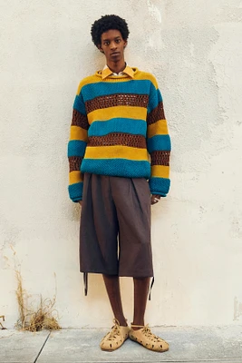 LIMITED EDITION COMBINED TEXTURES SWEATER