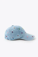 CASQUETTE EN JEAN BRODÉE