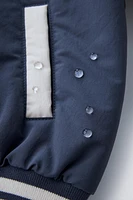 SNOOPY PEANUTS™ EMBROIDERED BOMBER JACKET