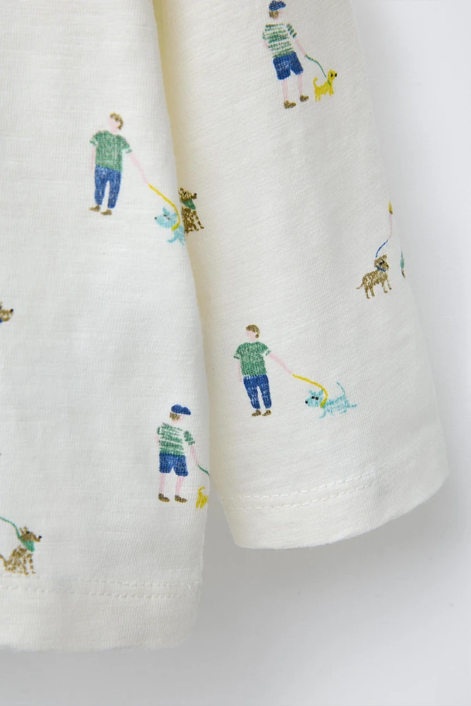 T-SHIRT IMPRIMÉ CHIENS