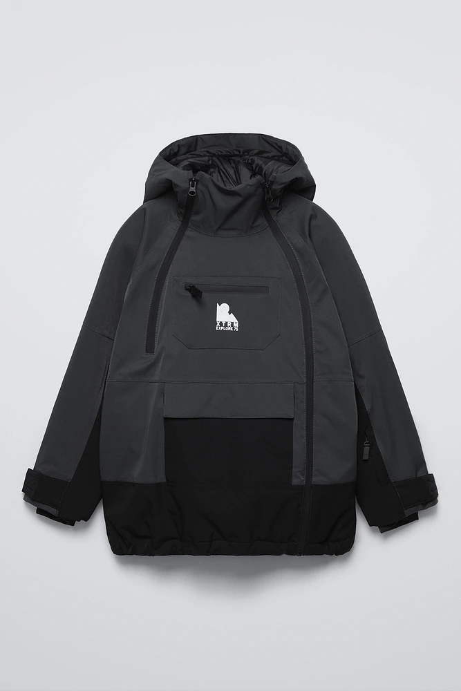 VESTE KANGOUROU DÉPERLANTE ET COUPE-VENT AVEC SYSTÈME RECCO® - COLLECTION SKI