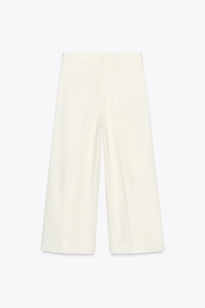 JUPE-CULOTTE BOUTONS