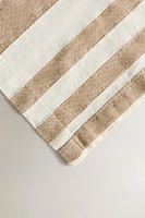 SET OF STRIPED LINEN NAPKINS