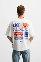 T-SHIRT IMPRIMÉ COMBIN