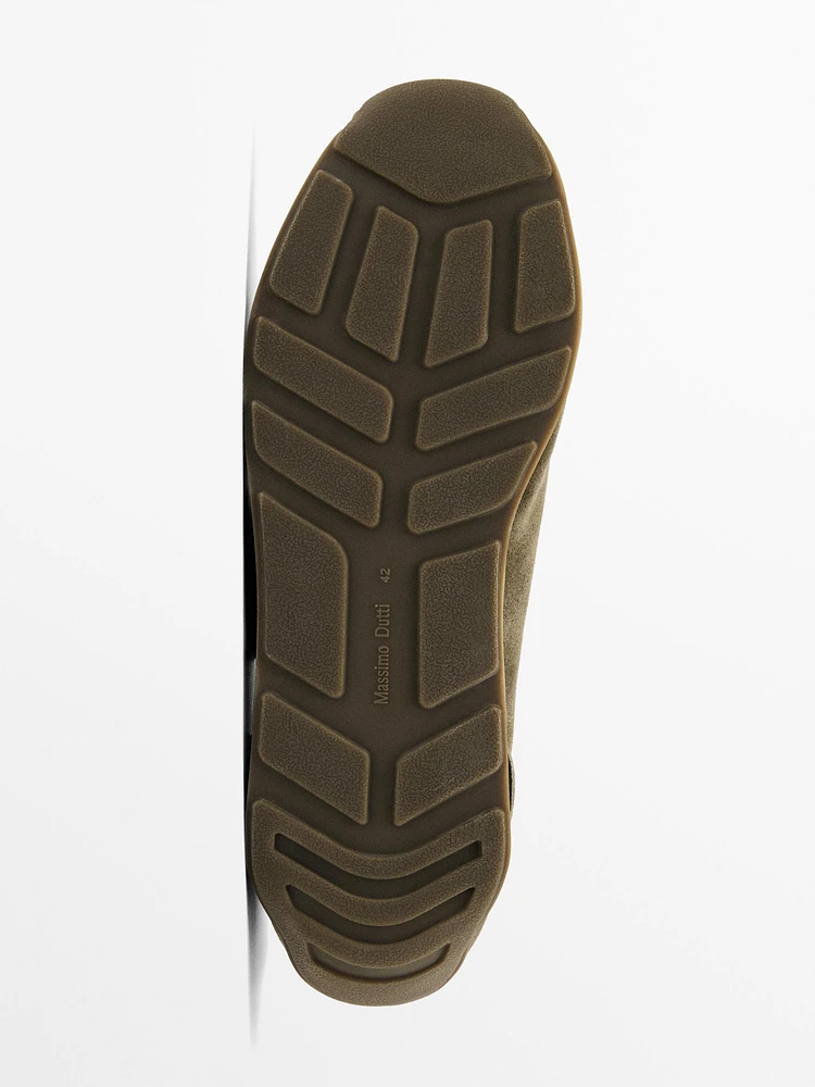Tennis croûte de cuir