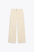 HIGH-WAISTED LOOSE FIT JEANS ZW COLLECTION