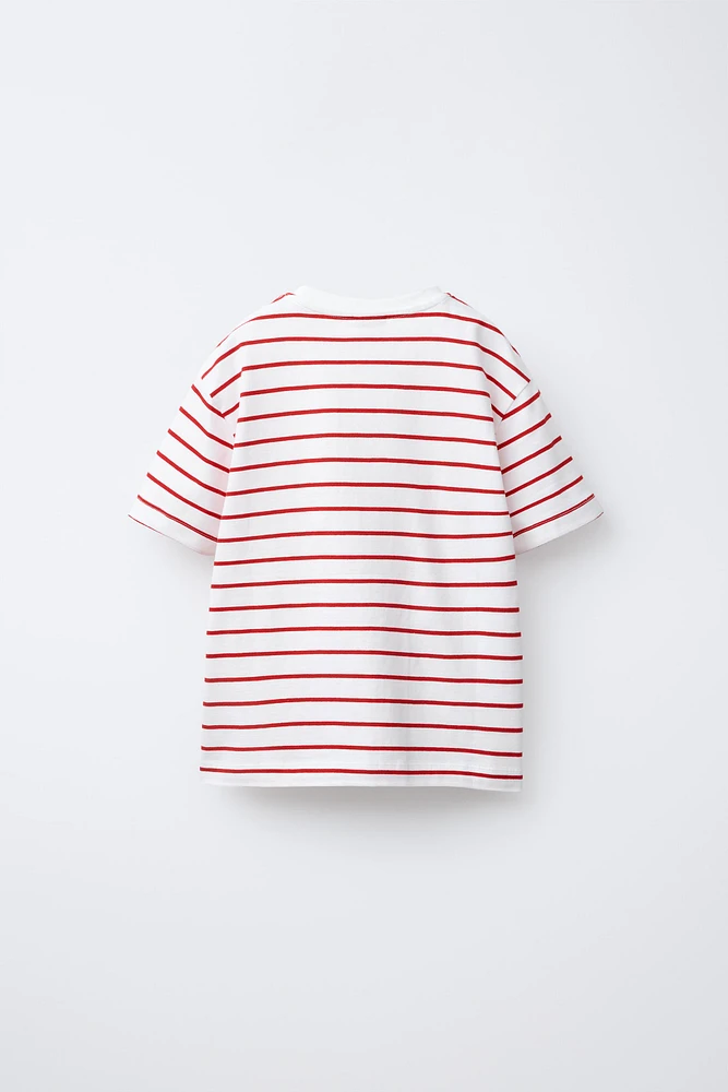 STRIPED BASIC T-SHIRT