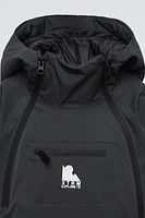 VESTE KANGOUROU DÉPERLANTE ET COUPE-VENT AVEC SYSTÈME RECCO® - COLLECTION SKI