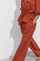 RUSTIC WIDE LEG PANTS