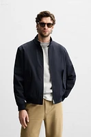 BLOUSON EN COTON AVEC POCHES
